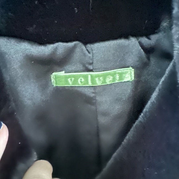 Velvet Faux-Fur Jacket - Picture 4 of 7